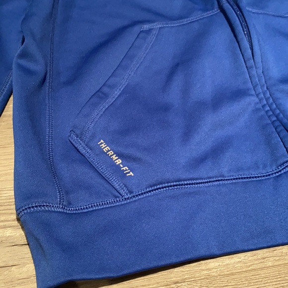 Nike Manny Pacquiao Pac-Man Therma Fit Full Zip Blue Hoodie Mens Size Medium - Picture 3 of 6